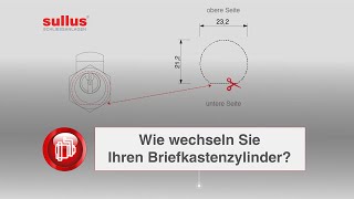 Briefkasten o Hebelzylinder austauschen [upl. by Nnyleahs]