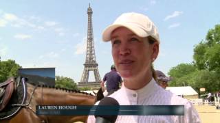 Exclusive Interview with Lauren Hough  winner of the CSI5 Prix Renault Kadjar [upl. by Ahsinyd]