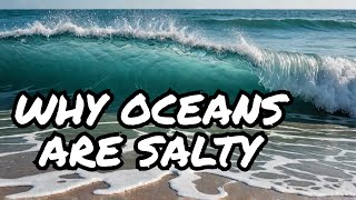 Why Is The Ocean Salty 🧂 facts nature shorts [upl. by Euphemie]