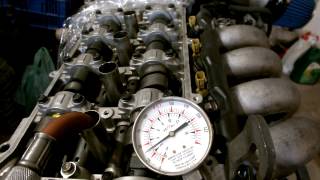 2zzge 1º cylinder leak down test [upl. by Asoral]