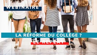 La réforme du collège [upl. by Zitah]