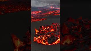 Stunning Lava Flows  Epic Footage of Erupting Volcanoes 📹🌋 [upl. by Paik]