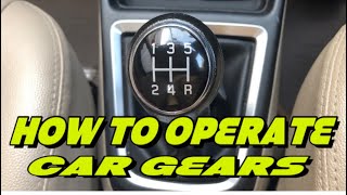 How to operate car gears please subscribe and like cardrivinghyderabad cargears cars car [upl. by Tallou]