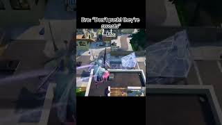 The Enemies wasnt 1hp🫠 fortnite fortclips fortniteclips shorts real real [upl. by Terrene80]