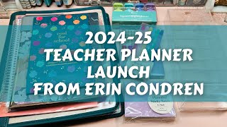 202425 Teacher Planner Launch from Erin Condren [upl. by Lerim686]