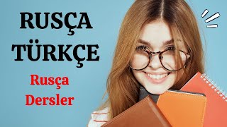 RUSÇA TÜRKÇE  Rusça Dersler CANLI YAYIN [upl. by Shirah927]