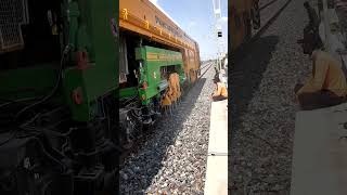 RAILWAY DFCCIL TAMPING MACHINE PACKING WORK [upl. by Nylhsoj]