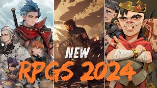 Top 10 New TurnBased RPG Announcements Of 2024 [upl. by Odareg]