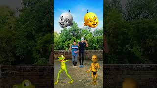 upin head to frog jocker gorilla amp ame to cosita VFX Magical Video shorts shortsfeed [upl. by Yelrehs]