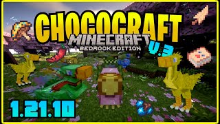 ChocoCraft ADDON 1211011950 MINECRAFT PEBEDROCK [upl. by Hoenack615]