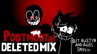 PostMortal Deleted Mix but Austin and Adlis sings it 🎶 FNF Cover [upl. by Wynnie667]