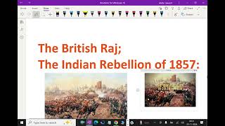 The British Raj    The Indian Rebellion Sepoy mutiny1857   112 sepoymutiny upsc ias [upl. by Ohara]