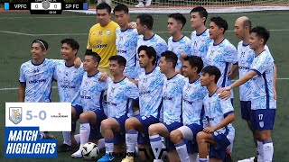 HIGHLIGHTS  VICTORIA PARK FC 5  0 SAN PELLEGRINO  LEGAL LEAGUE HK D2 [upl. by Yanal]