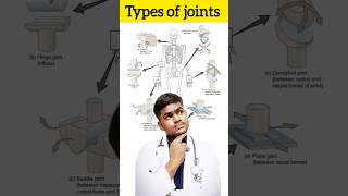 Types of joints part 1 🦴💀jointpain shorts anatomy ytshorts trending viralvideo science yt [upl. by Oinafipe]