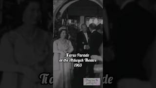 Tiaras Parade in 1963 British royals host the King and Queen of Greece [upl. by Yaresed]