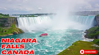 NIAGARA FALLS  ONTARIO CANADA  WALKING TOUR [upl. by Leibrag918]