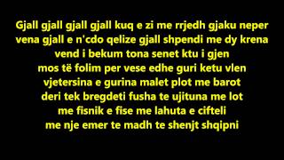 Etno Engjujt  Albanian Lyrics HD [upl. by Blakelee154]