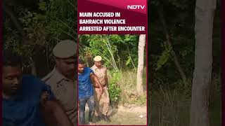 Bahraich News Main Accused In UP Durga Puja Violence Arrested After Encounter [upl. by Markland]