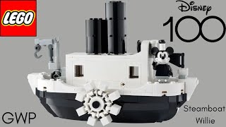 LEGO  MINI Steamboat Willie  40659  GWP [upl. by Ayisan]