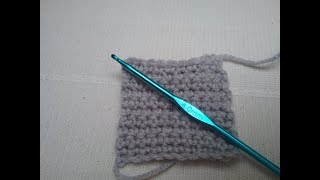 Tuto Comment faire des mailles serrées au crochet [upl. by Hevak]