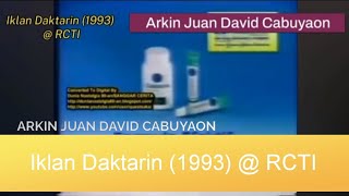 Iklan Daktarin 1993  RCTI [upl. by Aldarcie]