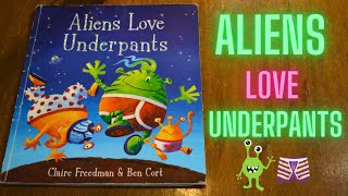 Aliens Love Underpants 👽🛸🩳  Readaloud storybook [upl. by Akimaj]