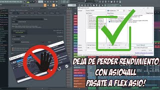 Deja de perder rendimiento con ASIO4ALL y PASATE a FLEX ASIO [upl. by Mialliw]