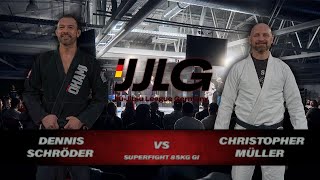 SUPERFIGHT 85kg I Christopher Mueller vs Dennis Schroeder I [upl. by Ydnyl516]