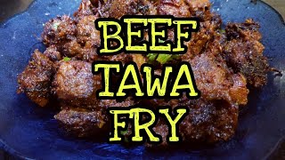 Beef Tawa Fry  ബീഫ് തവ  Special Recipe  Semes Kitchen [upl. by Asp585]