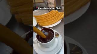 Chocolatería San Ginés Madrid 🇪🇸 [upl. by Eliott]