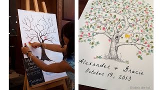 ÁRBOL DE BODAS  DIY  DECORANDO UNA BODA  Pabla en casa [upl. by Jozef]