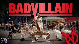 KPOP IN PUBLIC  ONE TAKE BADVILLAIN ‘BAD VILLAIN’ Dance Cover  MonsterG from Singapore [upl. by Aisile]