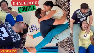 couplevlog 27 COUPLE LIFT EACH OTHER FUNNIEST  funkie couple vlogs [upl. by Bethesda]