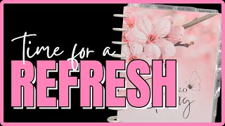 Spring Planner Set Up amp Refresh  Happy Planner Classic  Frankenplanner  Free Dashboards [upl. by Salvador]