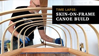 Skinonframe canoe build time lapse [upl. by Mccafferty]