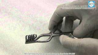 Mini Self Retaining Retractor for Metacarpals Item Code 311007 [upl. by Winna]