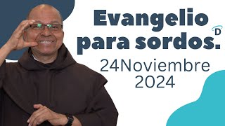 Evangelio para sordos 24 Noviembre El Buen Dios sordoscolombia sordo sordos deus evangelho [upl. by Nirat888]