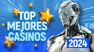 TOP 10 mejores casinos en línea del año 2024  ranking de sitios web [upl. by Ecnahoy291]