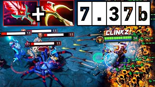 Insane Burst Damage Clinkz 38Kills Bloodthorn  Daedalus Builds Instant Delete Dota 2 [upl. by Cut]