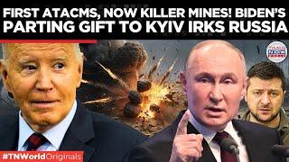 BREAKING Biden Approves Delivery of AntiPersonnel Landmines to Ukraine  Times Now World [upl. by Ettolrahs538]