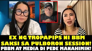 DATING KARELASYON NG TROPAPIPS NI BBM SAKSI SA PAGPUPULBORON PBBM AT MEDIA DI PEDE MANAHIMIK [upl. by Yrrap]