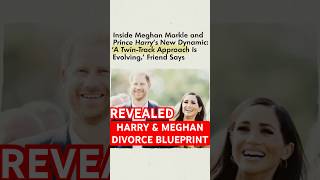 Prince Harry amp Meghan Markle’s secret “divorce blueprint” is revealed royalfamily royal royalnews [upl. by Marleen]