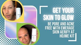 GET YOUR SKIN TO GLOW BE PORE AND ACNE FREE WITH EMERAGE SKIN AERIFY AT HOJME KIT Dr Jason Emer [upl. by Aiasi]