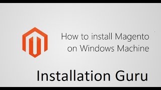 How to install Magento on Windows full Magento Admin Panel View [upl. by Lymn26]