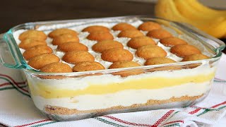 Layered Nilla Wafer Banana Pudding Recipe No Bake [upl. by Simpson]