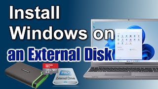 Windows to Go➡️How to install Windows on an External HDD SSD NVMe and Micro SD Card💫Step by Step [upl. by Ebenezer610]