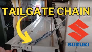 Install  Suzuki Tailgate Chain  Suzuki Carry DA63T [upl. by Alexi906]