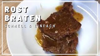 Rostbraten zubereiten im Rohr oder im Multidampfgarer gerykocht [upl. by Zeuqirdor982]