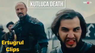 Kutluca Alp Death  Ertugrul Clips [upl. by Ayihsa]