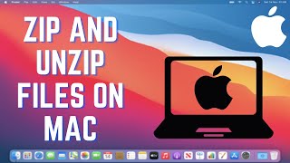 How To Zip and Unzip FileFolder On Mac [upl. by Attekahs258]